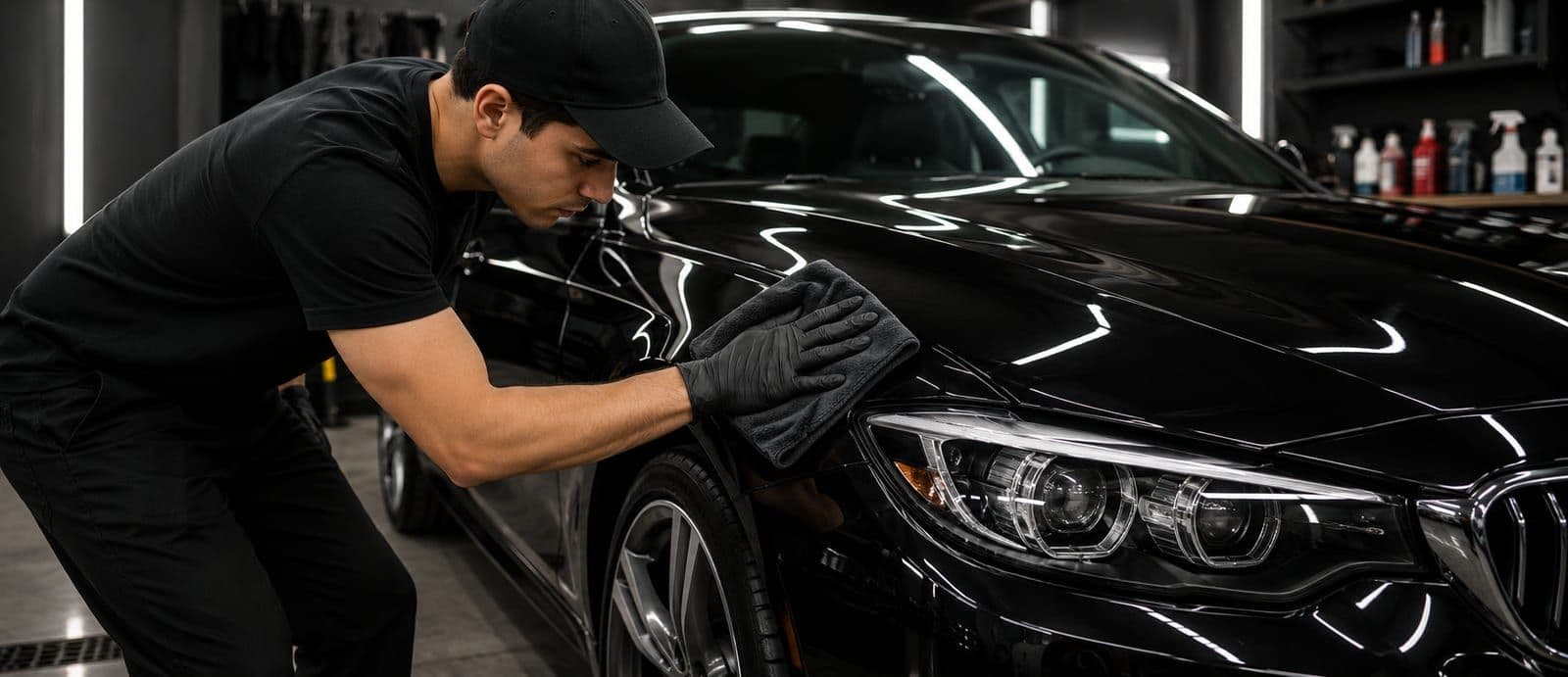 Car Detailing at work