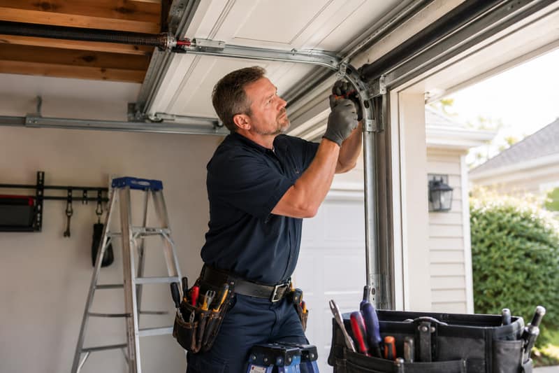 Garage Door at work